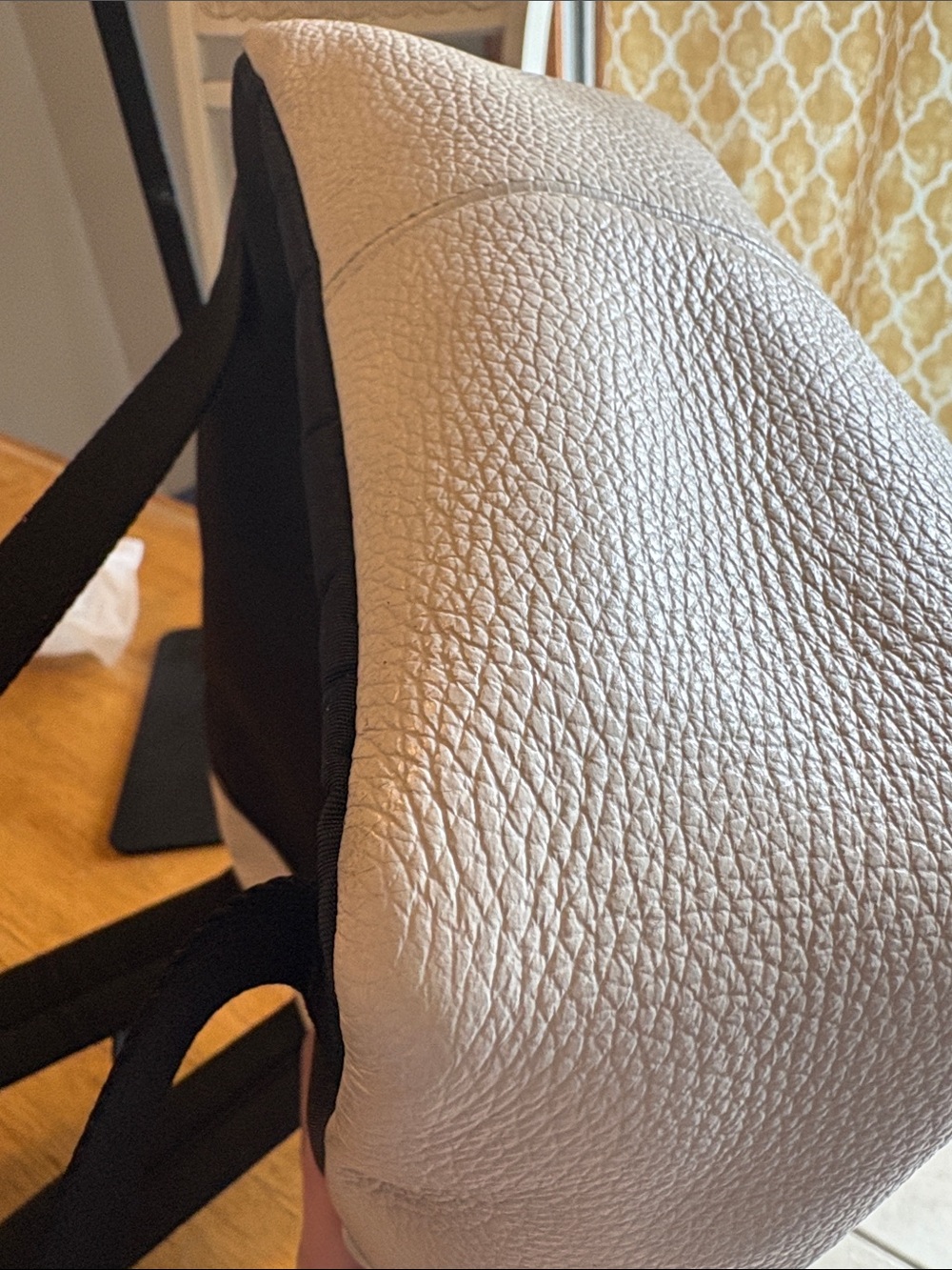 Coach 2018 Pebbled Leather cream Mini Backpack - Picture 6 of 8